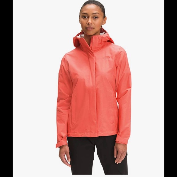 The North face women’s orange lightweight rain jacket - Picture 5 of 5